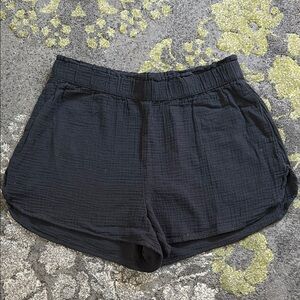 Women's Black Casual Shorts